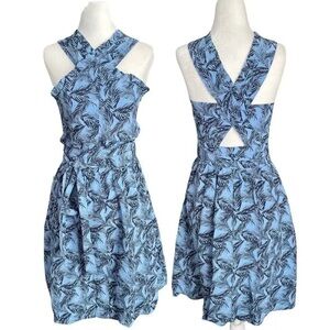 COPY - See by Chloe silk palm print dress